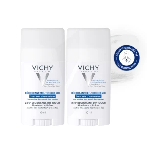 Vichy Déodorant Sans Sels D'aluminium 2sticks/40ml