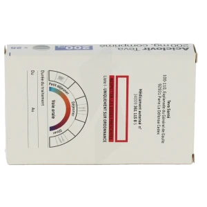Aciclovir Teva 200 Mg, Comprimé