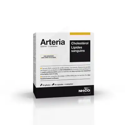 Nhco Nutrition Aminoscience Arteria Cholestérol Et Lipides Gélules + Capsules B/2x56 à Mérignac