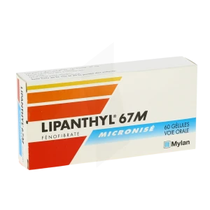 Lipanthyl 67 Micronisé, Gélule