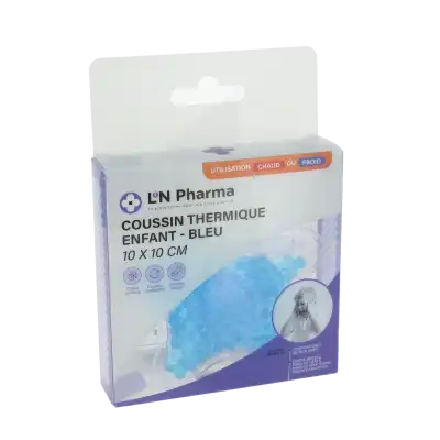L2N Coussin thermique enfant bleu