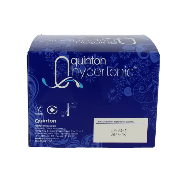 Quinton Hypertonic Solution Buvable 30 Ampoules/10ml