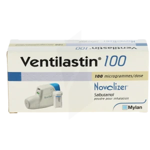 Ventilastin Novolizer 100 Microgrammes/dose, Poudre Pour Inhalation