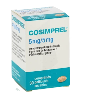 Cosimprel 5 Mg/5 Mg, Comprimé Pelliculé Sécable