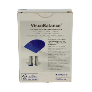 Viscobalance Talonnette Silicone 10mm -40/43