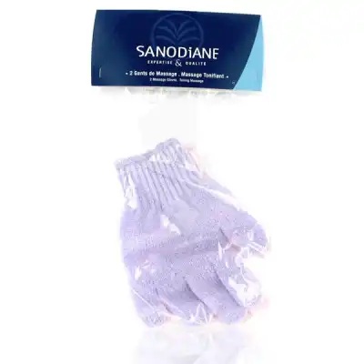 Sanodiane Gant De Massage Nylon X2 à SOUILLAC