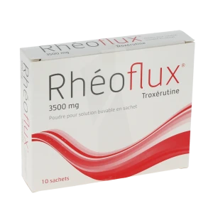 Rheoflux 3500 Mg, Poudre Pour Solution Buvable En Sachet