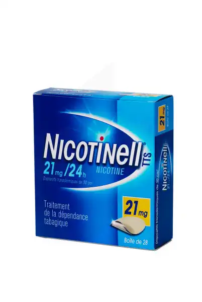 Nicotinell Tts 21 Mg/24 H, Dispositif Transdermique
