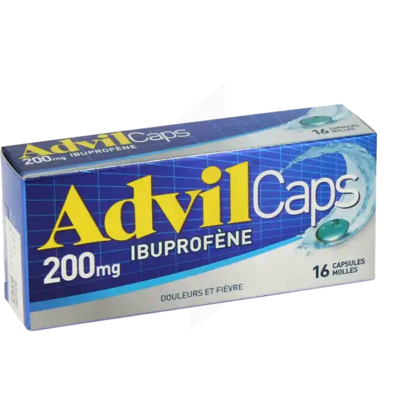 Advilcaps 200 Mg, Capsule Molle