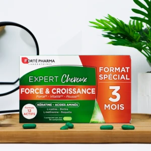Forte Pharma Expert Cheveux Force & Croissance Comprimés B/90