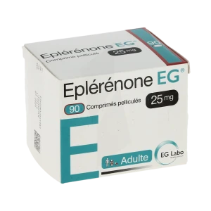 Eplerenone Eg 25 Mg, Comprimé Pelliculé