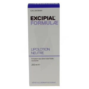 Excipial Lipolotion Neutre, Fl 200 Ml