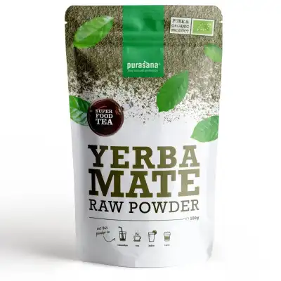 Purasana Yerba Mate Poudre 100g à Lieusaint