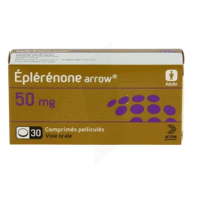 Eplerenone Arrow 50 Mg, Comprimé Pelliculé