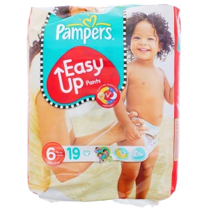 Pampers Culottes Easy-up Taille 6 16+ Kg X 19
