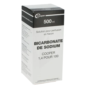 Bicarbonate De Sodium Cooper 1,4 %, Solution Pour Perfusion En Flacon