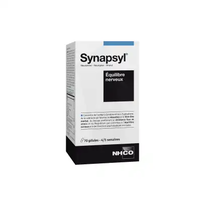 Nhco Nutrition Aminoscience Synapsyl Equilibre Nerveux Gélules B/70 à Le havre