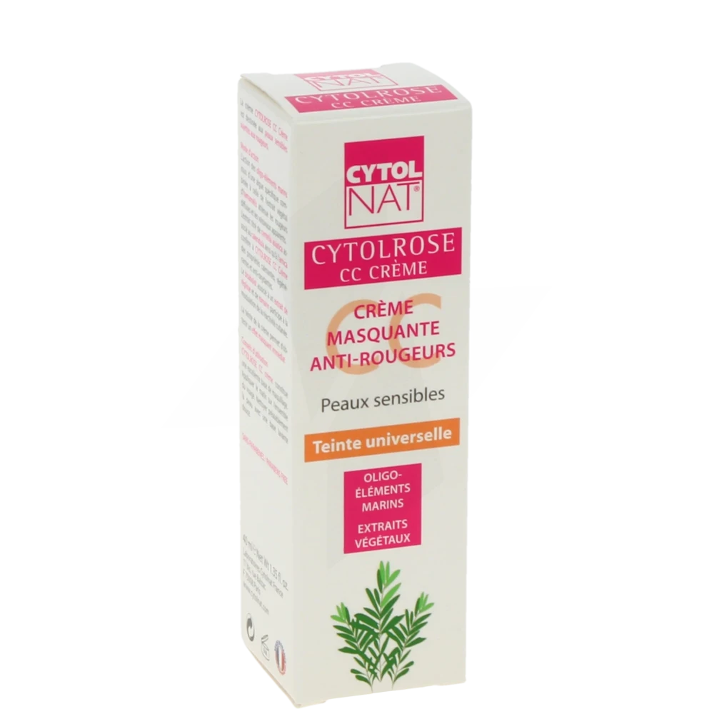 Cytolnat Cytolrose Cc Crème Anti-rougeurs Teintée 40ml