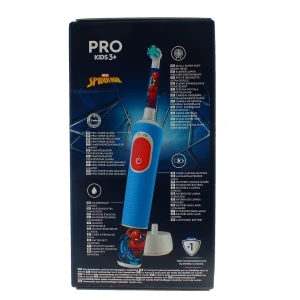 Oral B Kids Brosse à Dents électrique 3 Ans + Spiderman
