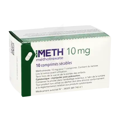 Imeth 10 Mg, Comprimé Sécable à Nice