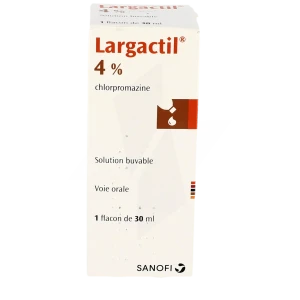 Largactil 4 Pour Cent, Solution Buvable En Gouttes