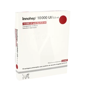 Innohep 10 000 Ui Anti-xa/0,5 Ml, Solution Injectable En Seringue Préremplie