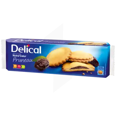 Delical Nutra'cake Biscuit Pruneau 3sachets/135g à DIGNE LES BAINS
