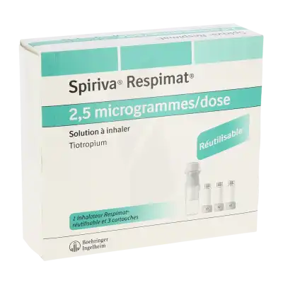 Spiriva Respimat 2,5 Microgrammes/dose, Solution à Inhaler à Bressuire