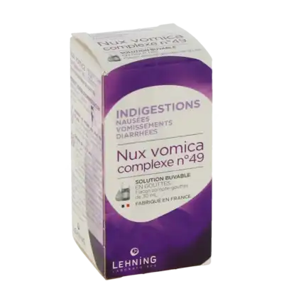 Nux Vomica Complexe N°49, Solution Buvable En Gouttes à Wittenheim