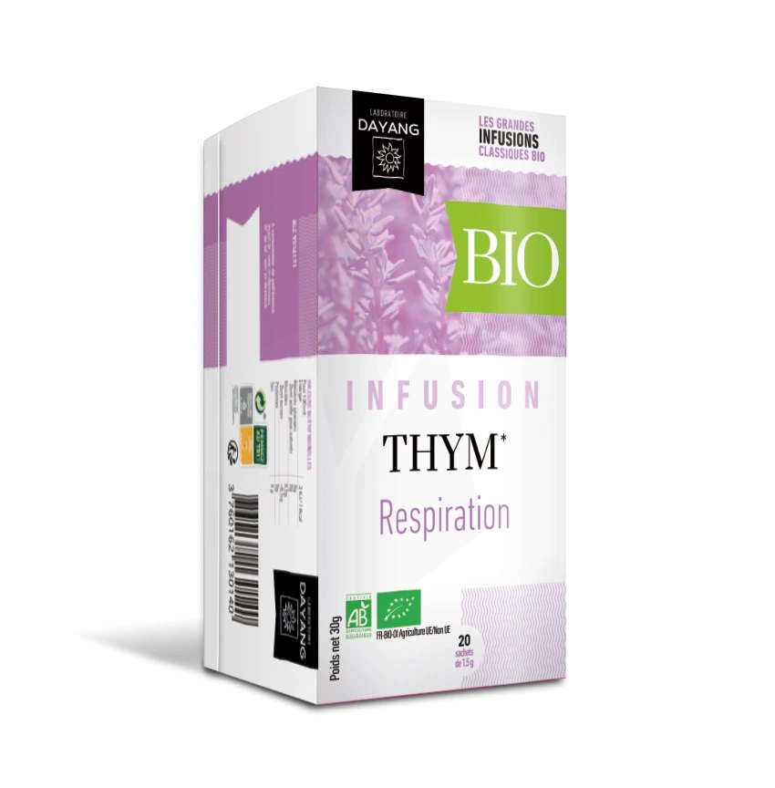 Infusion thym - 20 infusettes bio