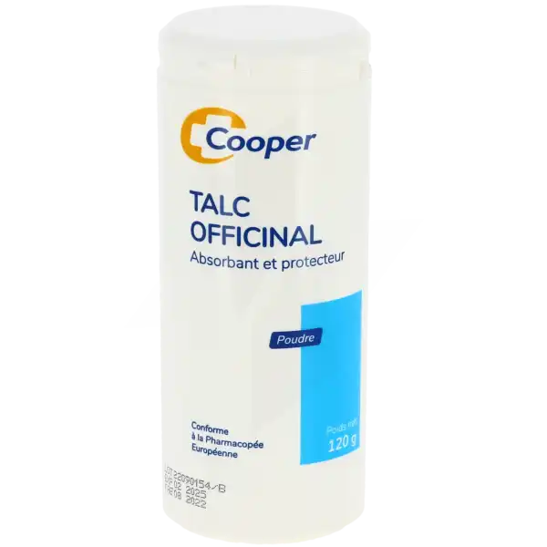 Cooper Talc Officinal Poudre B Poudreuse/120g