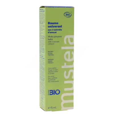 Mustela Baume Universel Aux Trois Extraits D’avocat Bio 75 Ml à Mérignac