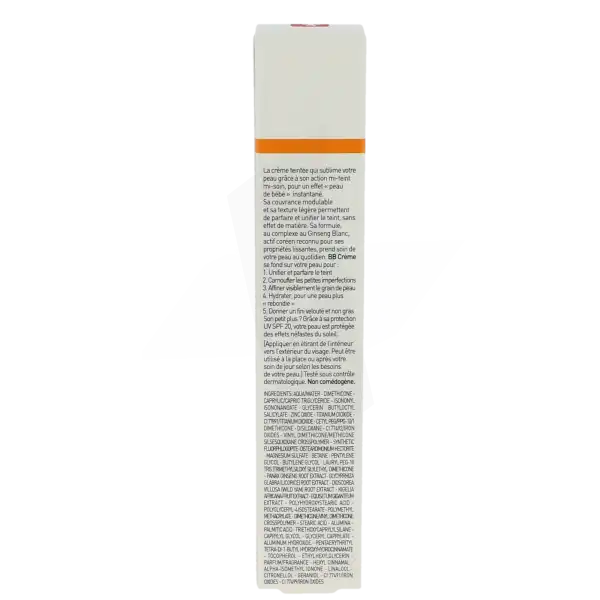 Erborian Bb Crème Au Ginseng Doré T/40ml