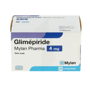 Glimepiride Viatris 4 Mg, Comprimé