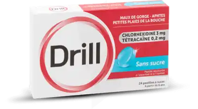 Drill Sans Sucre Pastilles Plq/24 à ANDERNOS-LES-BAINS