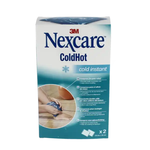 Nexcare Coldhot Hotinstant Coussin Usage Unique Double Pack