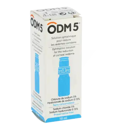 ODM 5 SOLUTION OPHTALMIQUE, fl 10 ml
