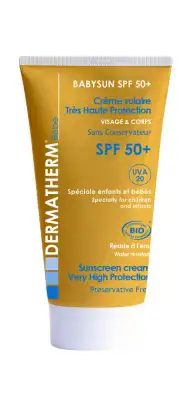 Dermatherm Babysun Spf50+ Crème Solaire Visage Et Corps T/30ml à BIGANOS