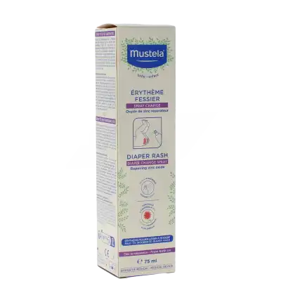 Mustela Spray Change En Cas D’érythème Fessier Léger à Modéré 75 Ml à Mérignac