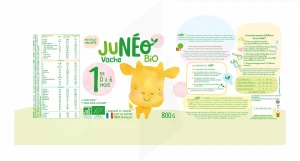 Junéo Vache 1er âge Lait En Poudre B/900g