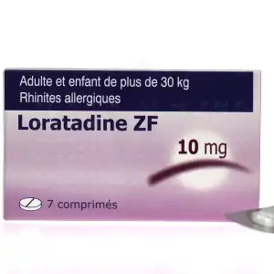 Loratadine Zf 10 Mg, Comprimé à QUINCY-SOUS-SÉNART