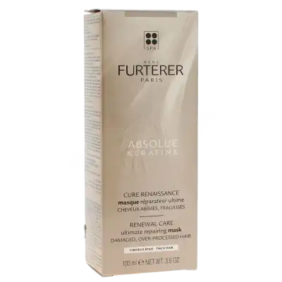 René Furterer Absolue Kératine Masque Cheveux épais Tube De 100 Ml à VALS-LES-BAINS