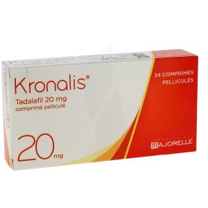 Kronalis 20 Mg, Comprimé Pelliculé