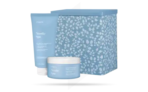 Pupa Coffret Nordic Spa Gel Douche Tonifiant + Gommage Nettoyant Corps