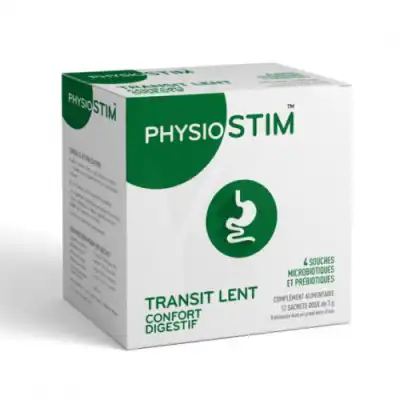 Immubio Physiostim Transit Lent Poudre 12 Sachets/3g à LORMONT