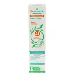 Puressentiel Assainissant Spray Aérien Assainissant Aux 41 Huiles Essentielles - 200 Ml