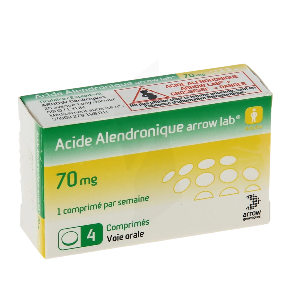 Acide Alendronique Arrow Lab 70 Mg, Comprimé