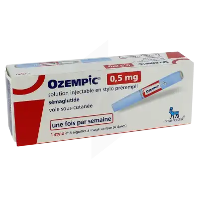 Ozempic 0,5 Mg, Solution Injectable En Stylo Prérempli à Hagetmau