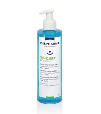 Teen Derm® Gel Sensitive Gel Nettoyant Purifiant 400ml à Monsempron-Libos