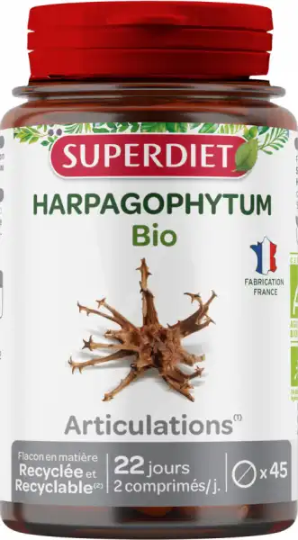 Superdiet Harpagophytum Bio Comprimés B/45